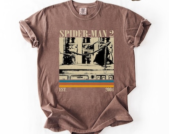 Vintage Spider-Man 2 Movie T-Shirt, Retro Film Shirt, Comfort Colors Unisex T-Shirt