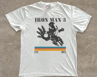 Iron Man 3 Movie T-Shirt, Retro Film Shirt, Comfort Colors Unisex T-Shirt