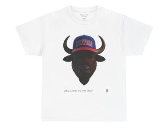 Camiseta de fan de los Buffalo Bills, camiseta unisex deportiva de Buffalo con gorra