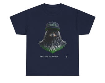 Camiseta de los Seattle Seahawks, diseño de los Sea Hawks, camiseta de fútbol americano de la NFL