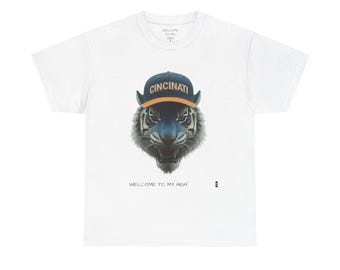 Camiseta de fútbol de Cincinnati Bengal Tiger, camiseta para el día del partido