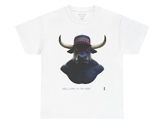 Camiseta de fútbol americano Houston Longhorn Bull, camiseta unisex de algodón de la NFL
