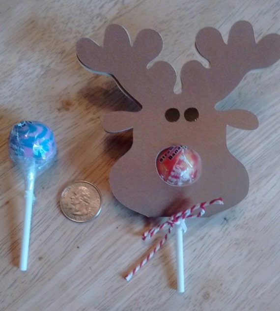 Download Reindeer Lollipop Holders Svg File Etsy PSD Mockup Templates