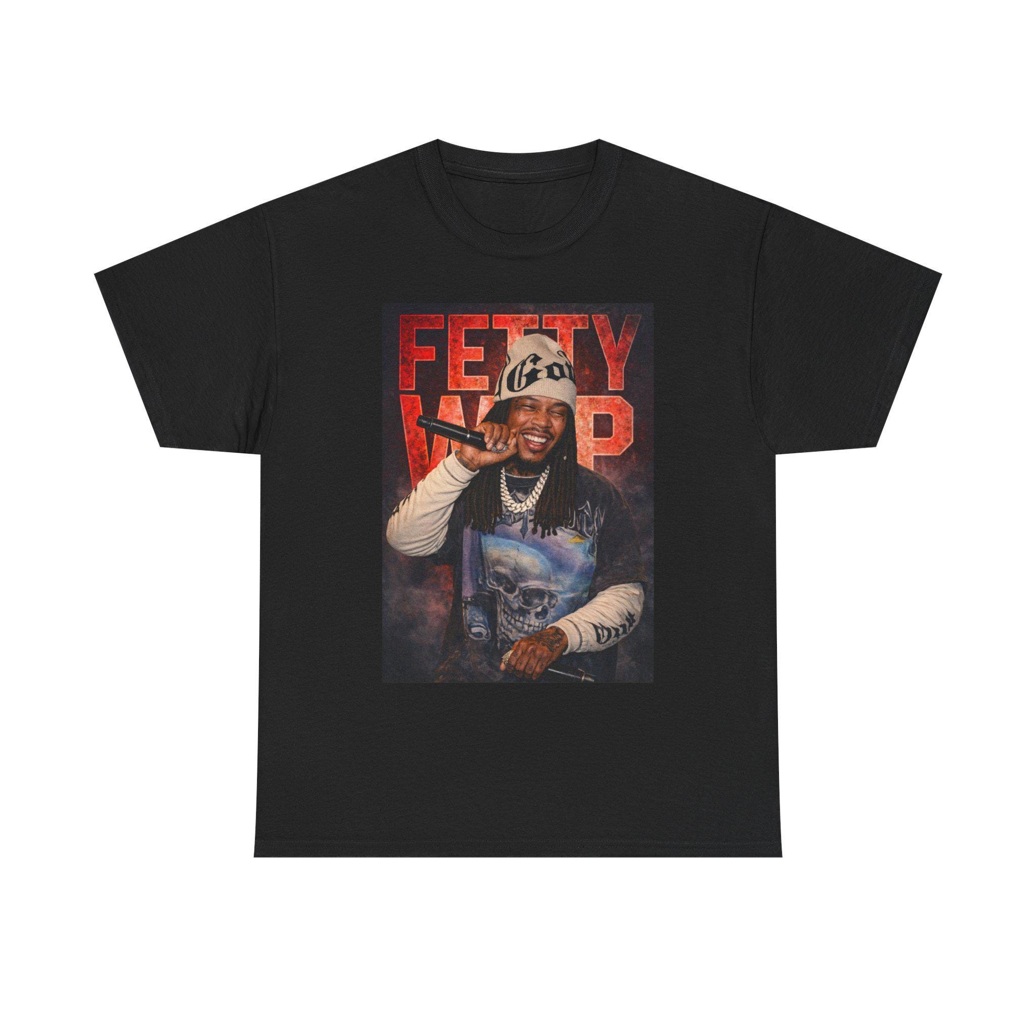 Fetty Wap Smiling Rapper Portrait Unisex Tee | Graphic Music