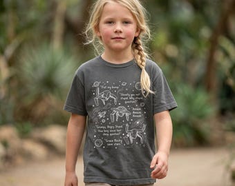 Maglietta Project Hail Mary Rocky, T-shirt Comfort Colors® Retro Space, T-shirt con grafica Rocky Quotes, T-shirt per amanti dei libri di fantascienza per adulti e bambini