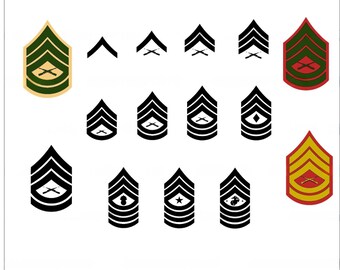 米海兵隊 - 海兵隊階級章 - Etsy 日本