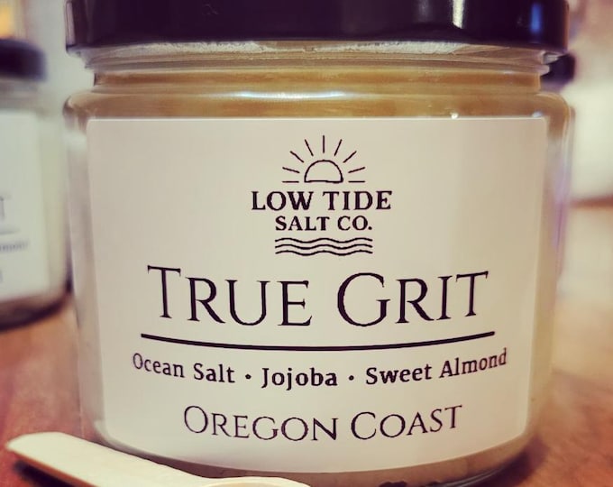 True Grit - Raw Ocean Salt Scrub - Oregon Salt
