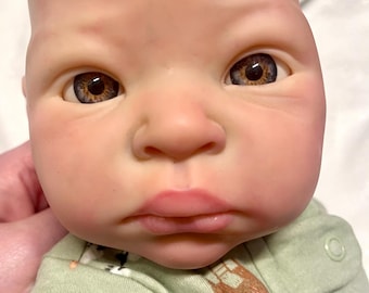Reborn Doll, Cuddle Baby, Thandie by Adrie Stoete, Therapy Doll