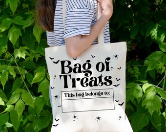 Sac de friandises Halloween Fichier Png | Fichier numérique Halloween | Halloween png | Dessins mignons d'Halloween | Clipart Halloween mignon | sac de friandises png