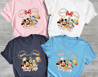 Disney Trip, Disney Family Vacation, Matching Shirts, Disney World, Disneyland, Custom Shirt, Couple Shirts, Family Tees, Mickey Mouse