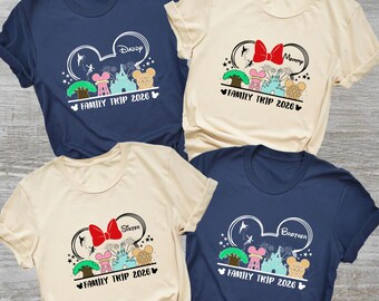 Disney Trip, Disney Family Vacation, Matching Shirts, Disney World, Disneyland, Custom Shirt, Couple Shirts, Family Tees, Mickey Mouse