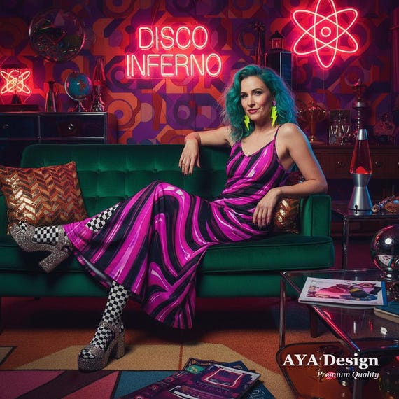 Y2K Hot Pink Zebra Maxi Dress | Neon Fuchsia Festival Slip Outfit