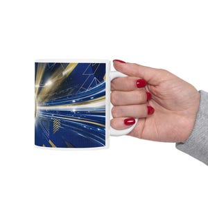 Mok Real Madrid-embleem | Keramische koffiekop 11oz 15oz afbeelding 2