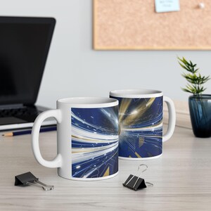 Mok Real Madrid-embleem | Keramische koffiekop 11oz 15oz afbeelding 3