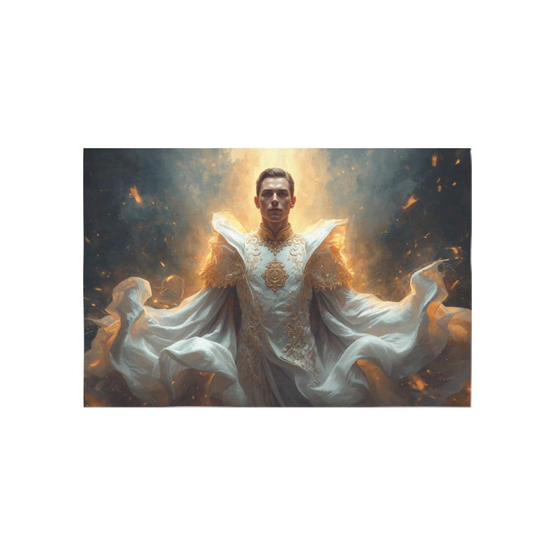 Tapiz Real Madrid Reyes de Europa / Majestuoso cuadro mural de fútbol de Los Blancos imagen 3