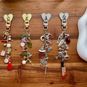 Kindle & Bag Personalized Charms – Custom eReader, Bag or Phone Charm Accessory | Book Lover Gift | Personalized Charms | Bookish Accessory