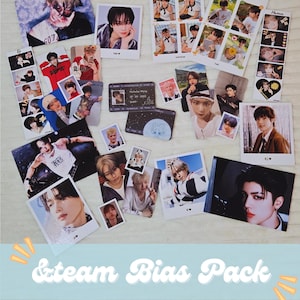 Paquete K-Pop y TEAM Bias hecho a mano