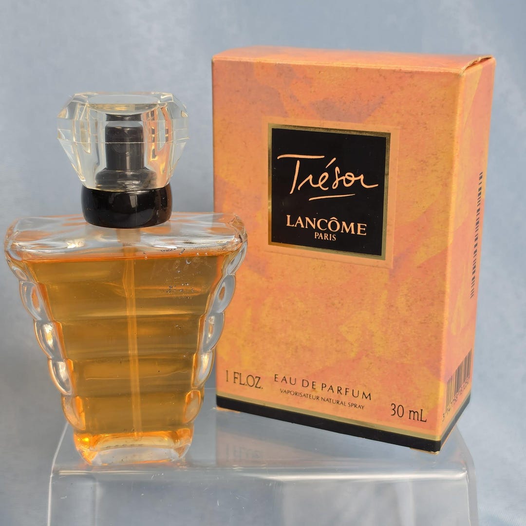 Lancome Trésor Eau De Parfum 1 Oz 30ml Spray Vintage Partial W