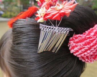 Kanzashi 3PCS Gin Bira 20 Flutters Wire for Handcrafting Kanzashi