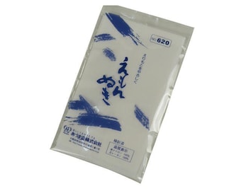May include: A white package with blue brushstrokes and Japanese text. The text reads "えもん" and "えりもとをやさしく". The package is labeled "NO 620".
