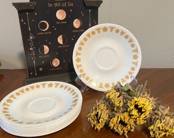 Vintage Corelle Golden Butterfly-schotelborden