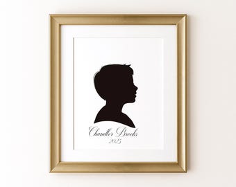 Benutzerdefinierte Erbstück Silhouette