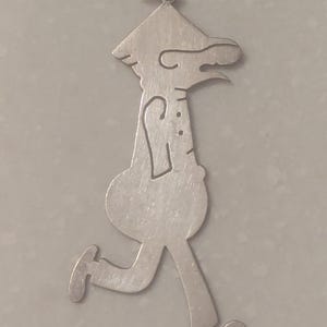 Andy Capp metal pendant (Vintage)