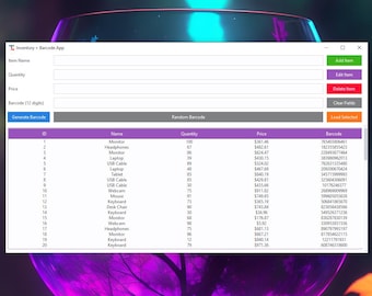 Inventory & Barcode Manager App | Small Business Inventory Tracker | Digital Tool for Shops