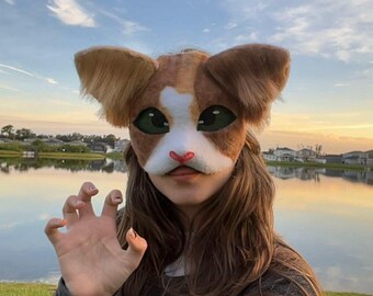 Therian Calico Cat Mask