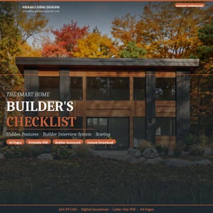 Die Checkliste des Smart Home Erbauers | Anleitung für versteckte Funktionen | Fragen im Vorstellungsgespräch | Punktesystem | Neues Aufbauen | Druckbares PDF