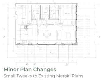 Minor Plan Modifications Add-On | Small Changes to House, Cabin & Garage Plans | Digital PDF Update