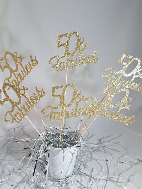 6 glitter fabulous 50