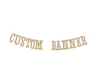 Personalized Custom Banner, Birthday Banner, Graduation Banner, Anniversary Banner, Any Occasion