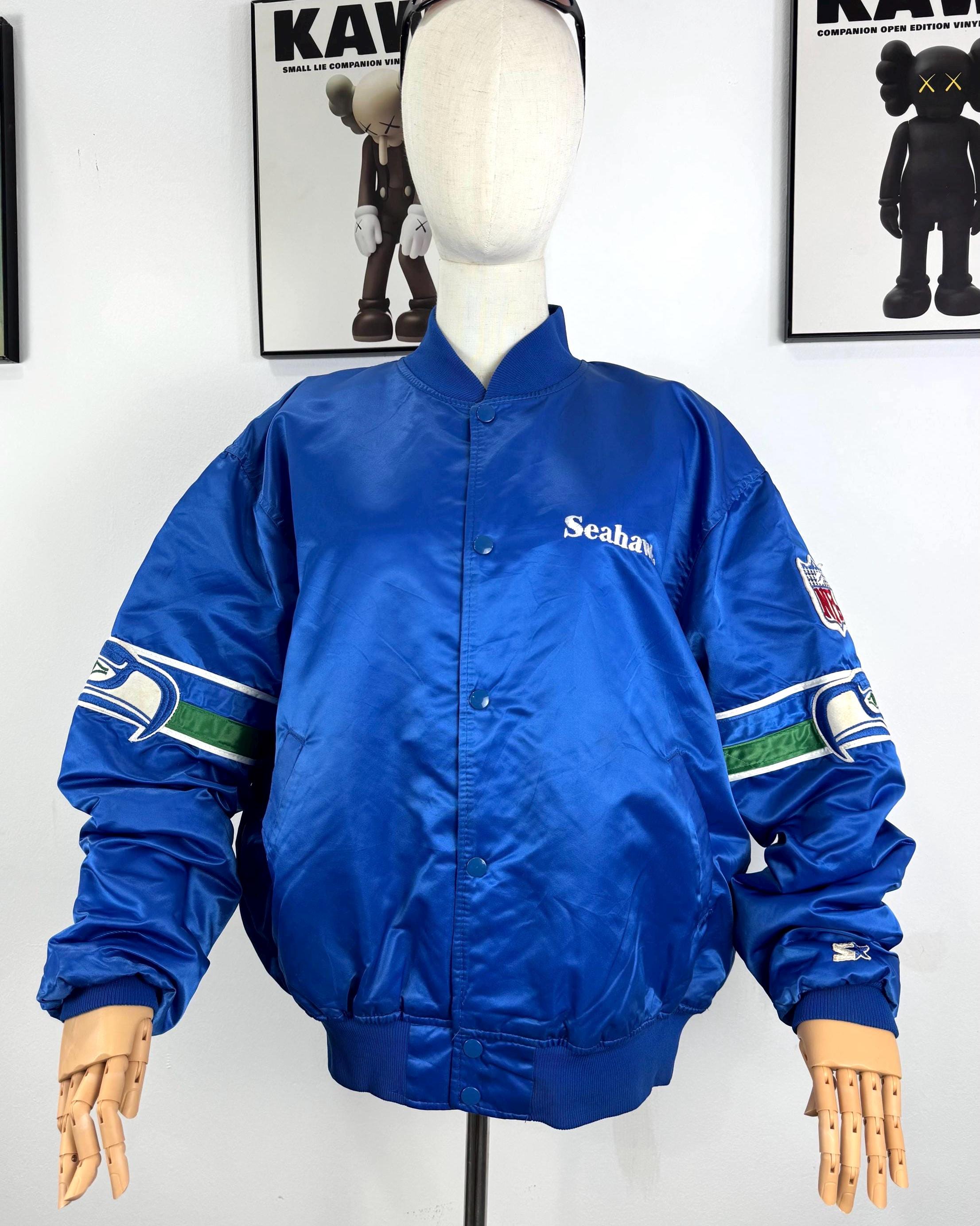 SEA HAWKS STARTERジャケットスターターVINTAGEヴィンテージ Vintage 90s Seattle Seahawks NFL Starter Jacket - Etsy
