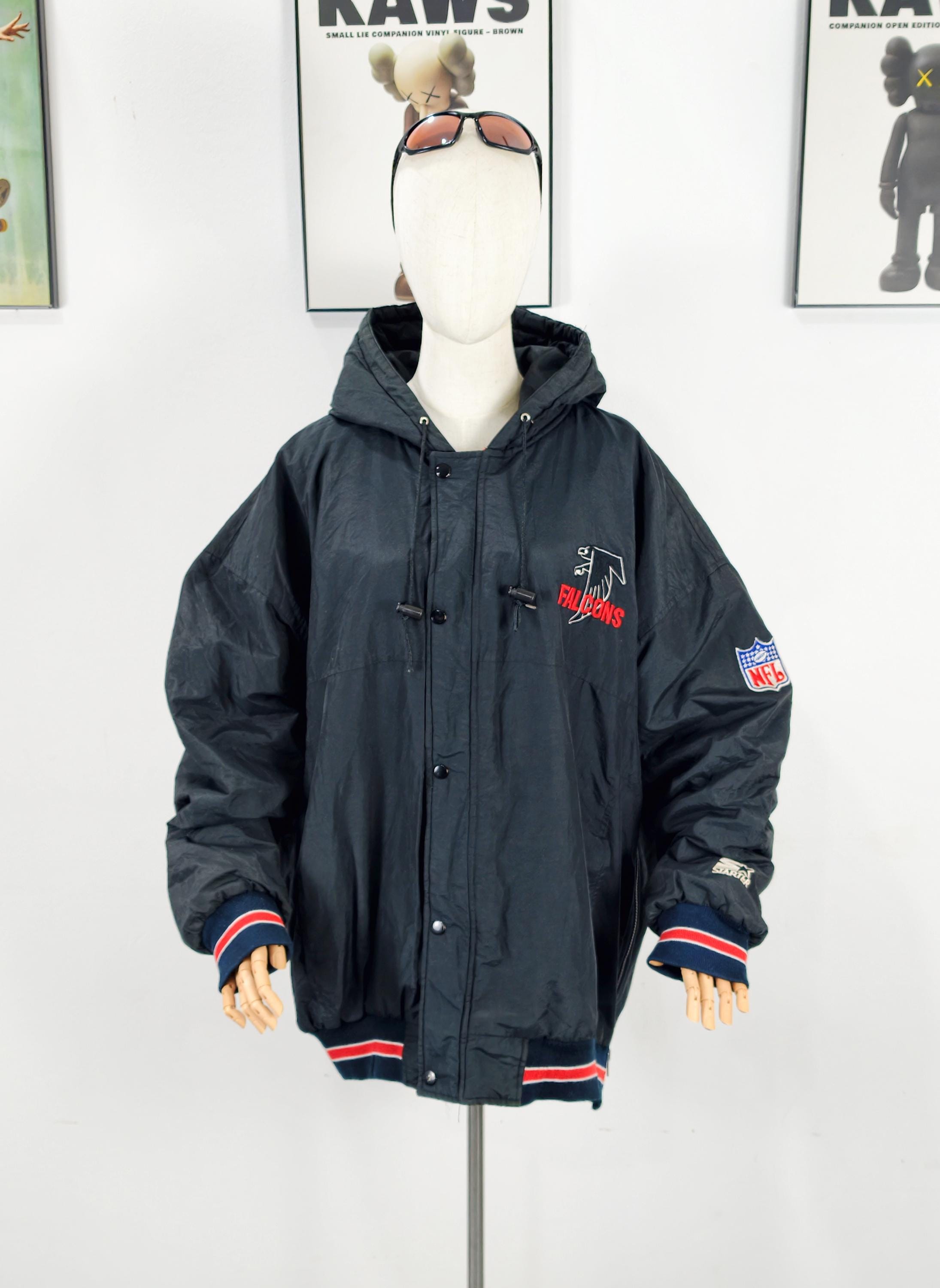 Rare 90s Atlanta Falcons Starter Jacket Full Zipper NFL - Etsy