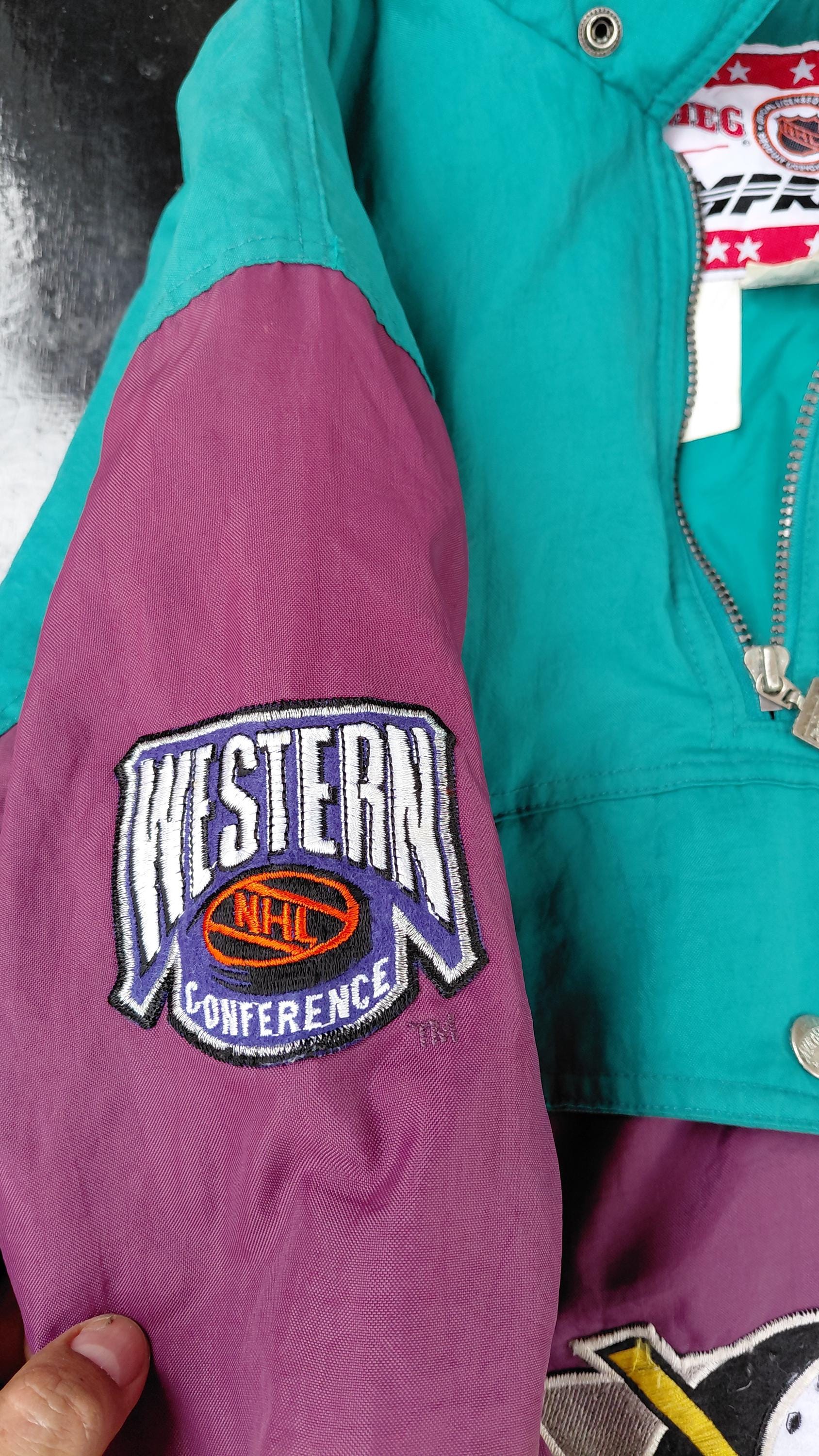 Vintage 90s the Mighty Ducks Big Logo Pullover Jacket by NUTMEG 