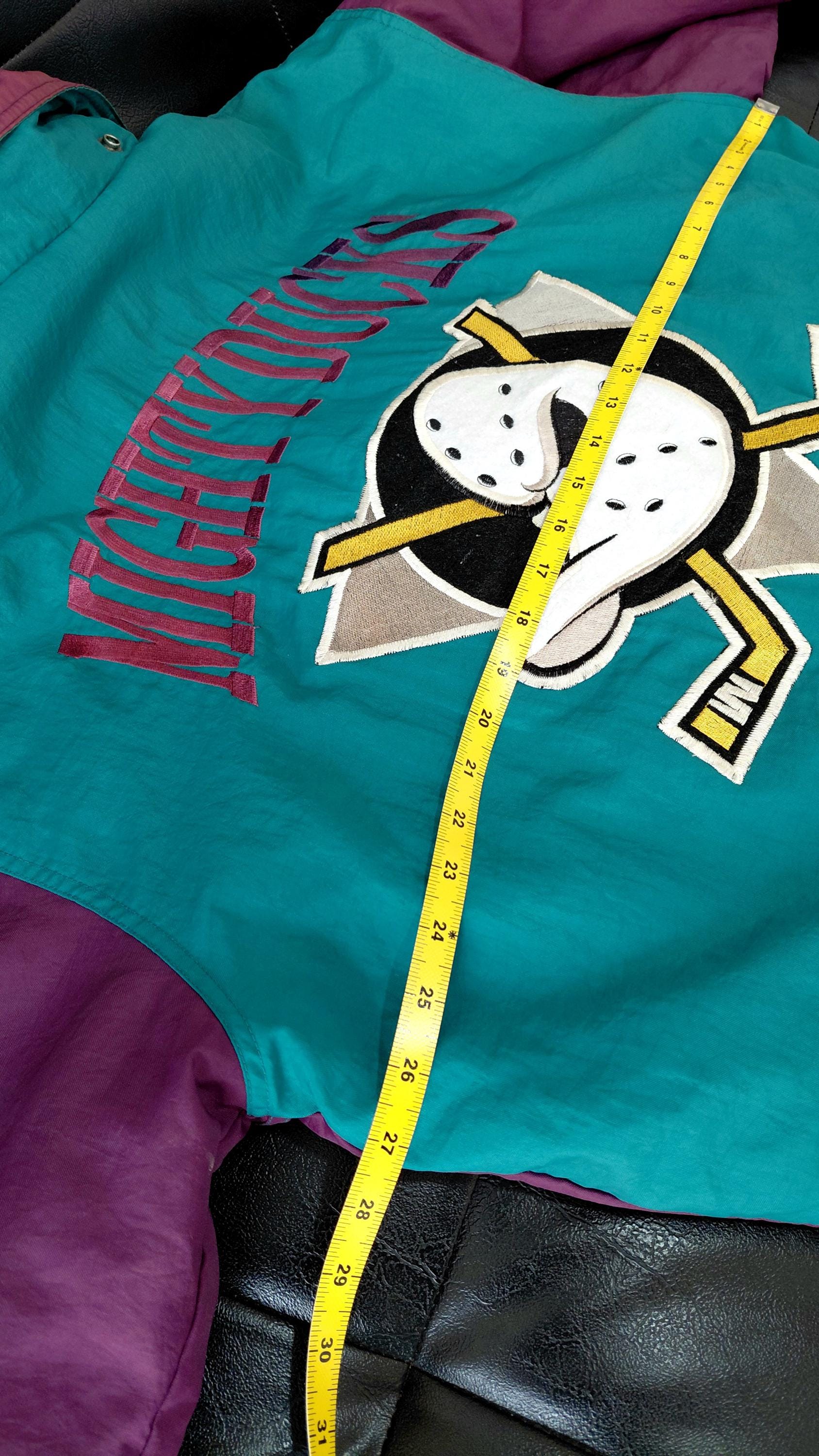 Vintage 90s the Mighty Ducks Big Logo Pullover Jacket by NUTMEG 