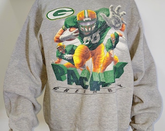 Bluza sportowa NFL Green Bay Packers Ny Lee z lat 90. w stylu vintage, rozmiar damski