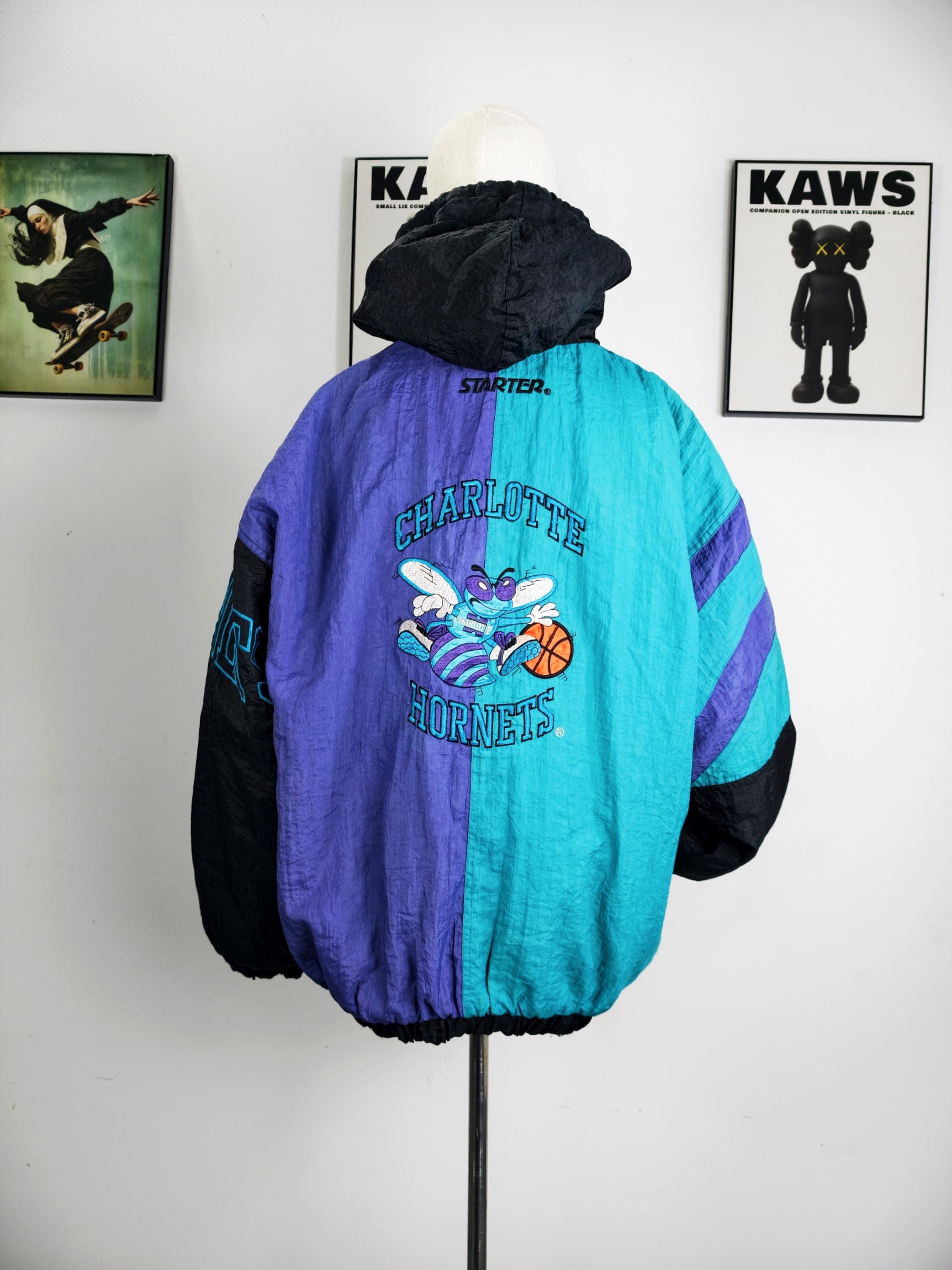 Charlotte Hornets Starter Jacket - Etsy
