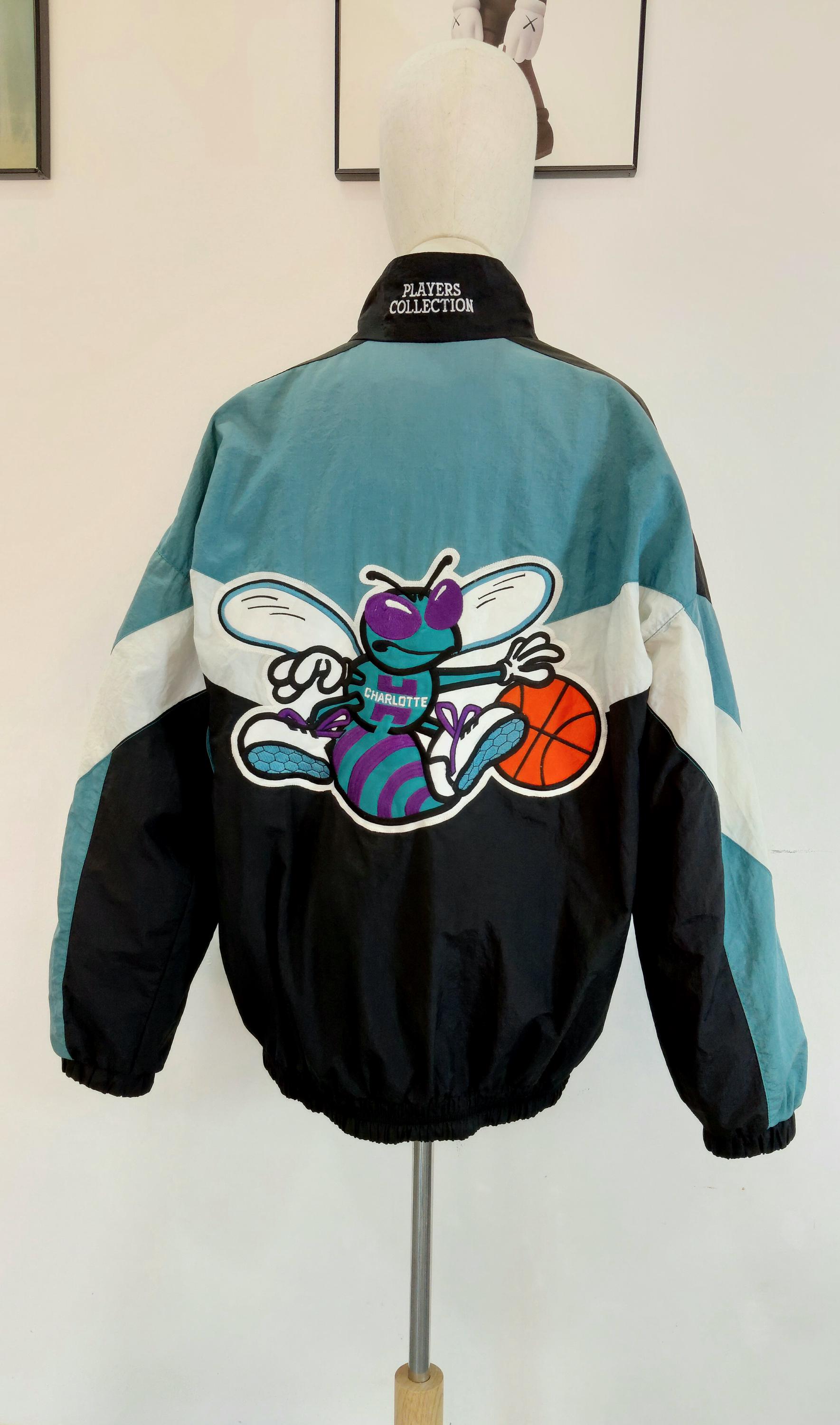 Vintage 90s NBA Charlotte Hornets X Players Collection Jacket - Etsy