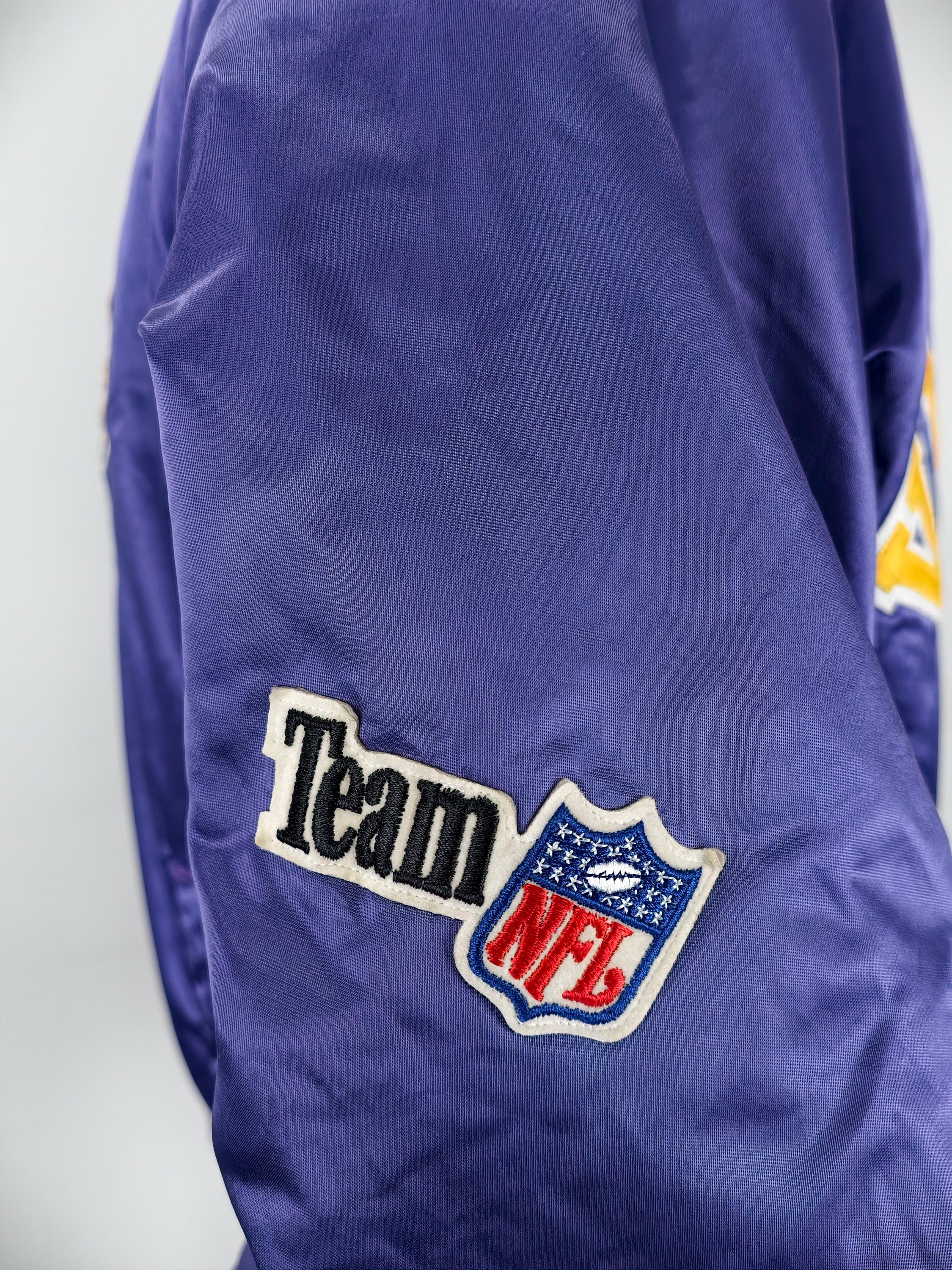 Vintage 90s Chalk Line NFN Minnesota Vikings Jacket Purple - Etsy