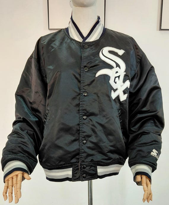 90s Chicago White Vintage Starter Sox Jacket sox Shop Bomber