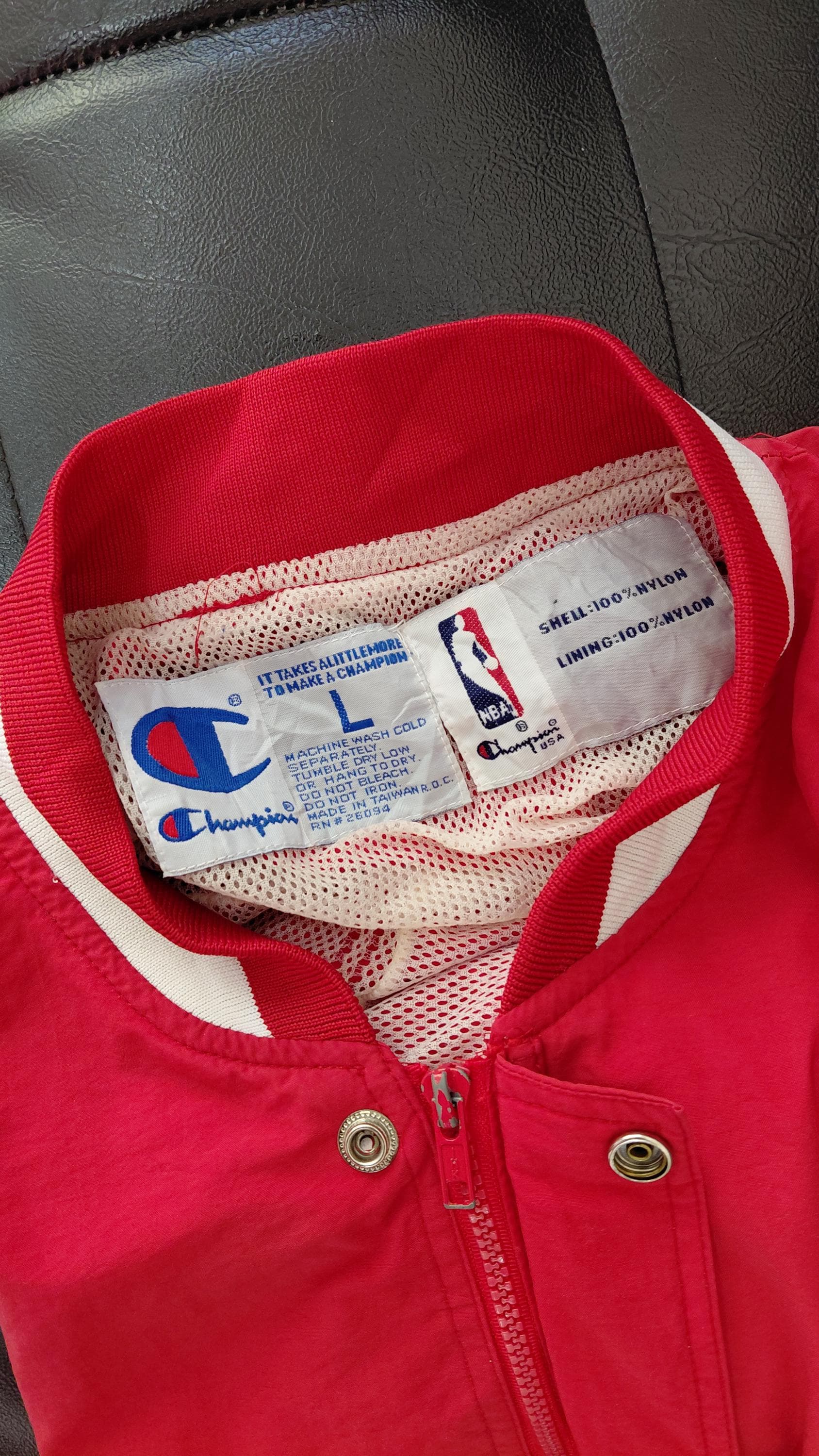 Vintage Chicago Bulls X Champions Jacket 90s NBA Warm Up - Etsy