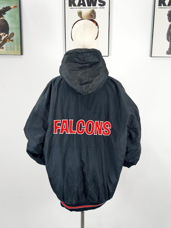 90s NFL ファルコンズ STARTER ナイロンジャケット 未使用 Rare 90s Atlanta Falcons Starter Jacket Full Zipper NFL - Etsy
