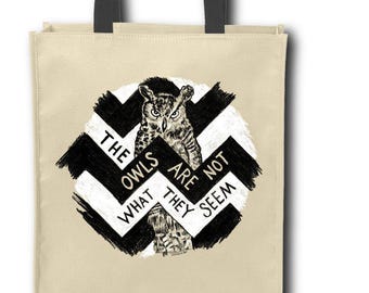 The Owls Are Not What They Seem (Twin Peaks) - Tote Bag