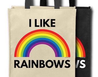 Ik hou van regenbogen - Schoudertas