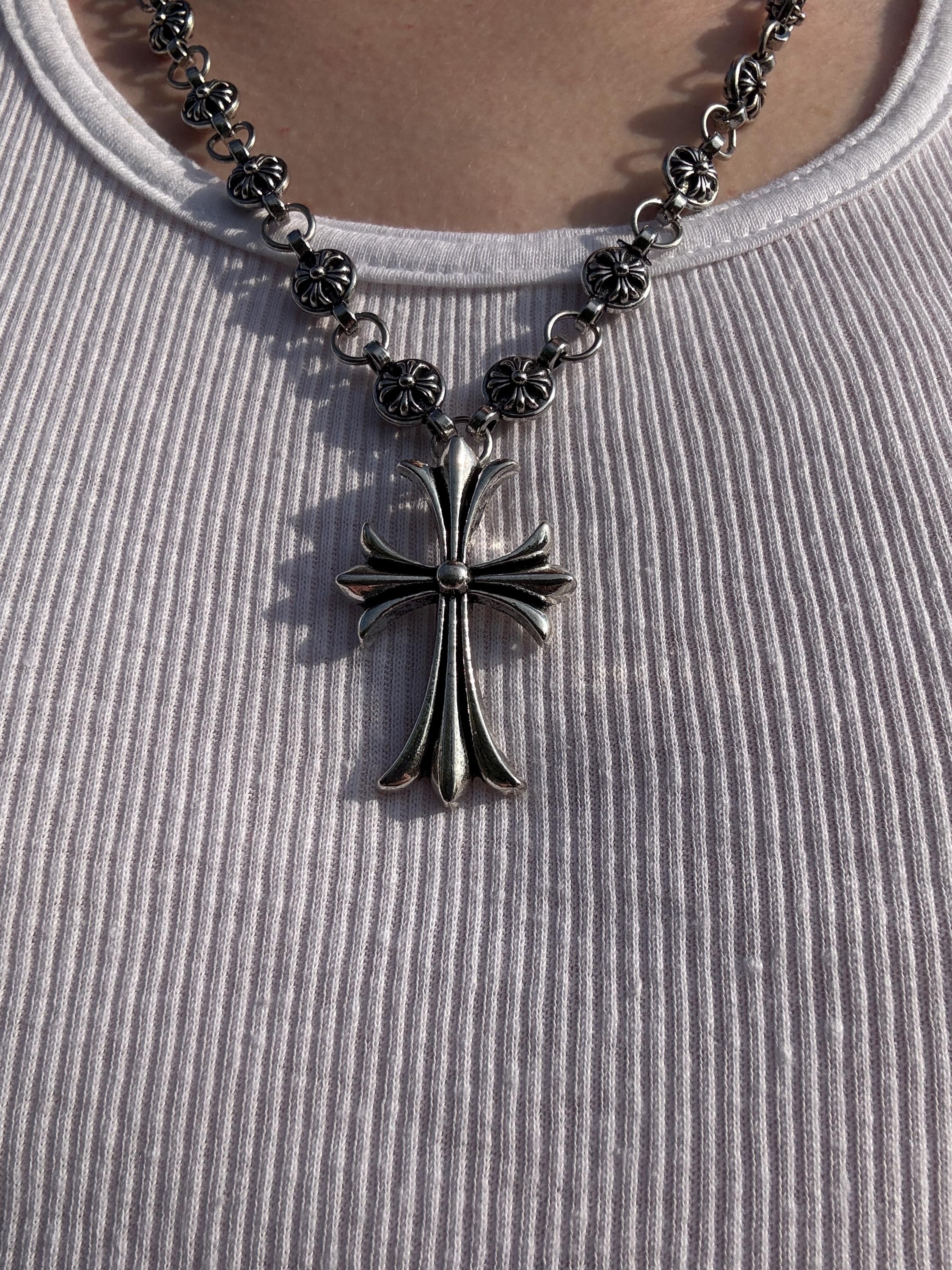 レアー クロムハーツ ROSARY ネックレス シルバーネックレス | Chrome Hearts