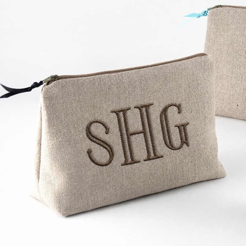 Engraved Serif Monogram Font Machine Embroidery, Classic Initial Alphabet BX Format, Vintage Monogram Letters, Embroidery Font Download image 4