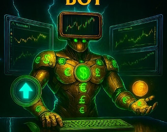 Handel mit Gold Forex Bot Dashboard UI | Marktanalytik | Automatisiertes Handelswerkzeug | KI-Handelsbot