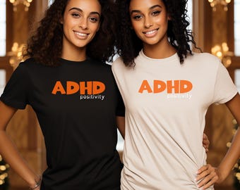 ADHD Shirt | Neurodivergent Pride Tee | ADHD Awareness Gift | Soft Cotton Mental Health T-Shirt